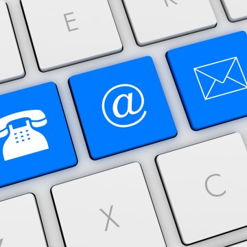 best online fax service ringcentral white laptop keyboard blue phone @ mail keys